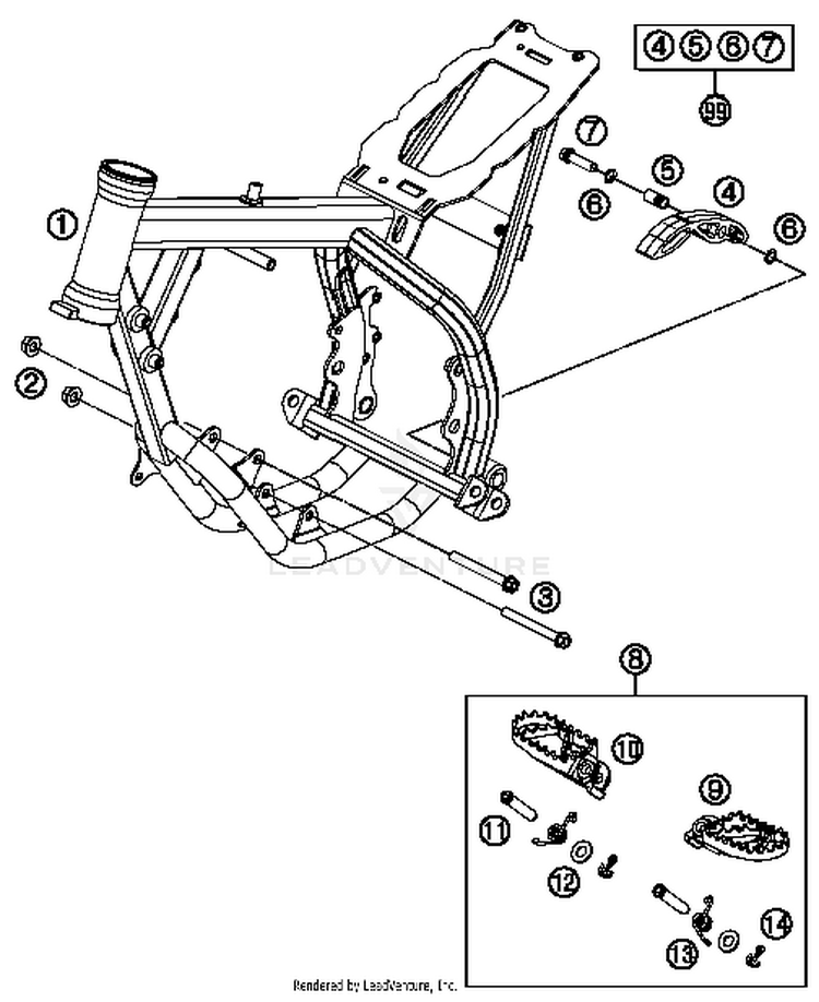Frame 50 SX Mini Chassis - 2014 Schematic