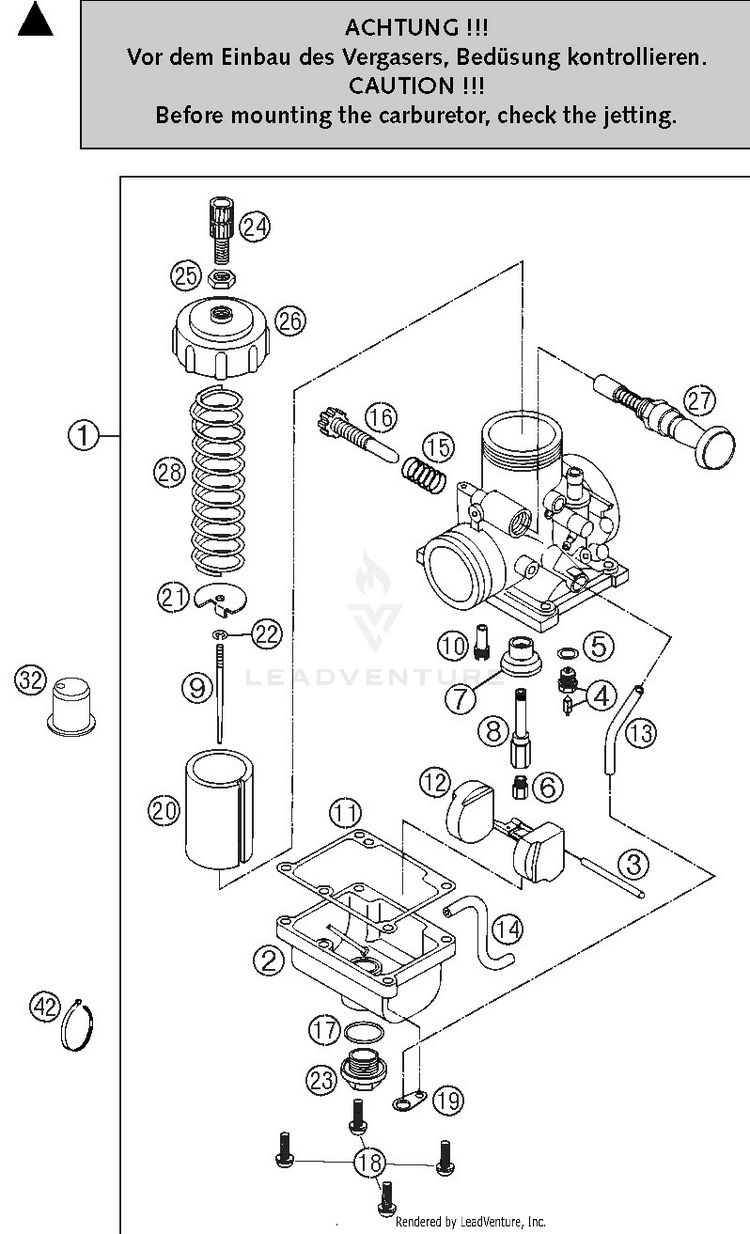 Carburetor Mikuni Vm24 Schematic