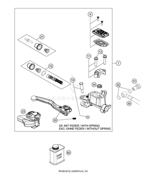Front Brake Control Schematic