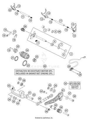 Shifting Mechanism Schematic