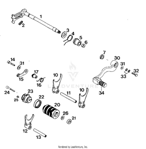 Shifting Mechanism Schematic