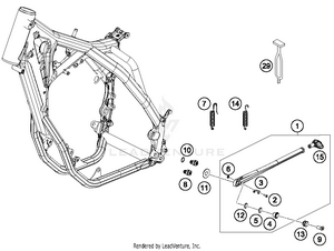 Side / Center Stand Schematic