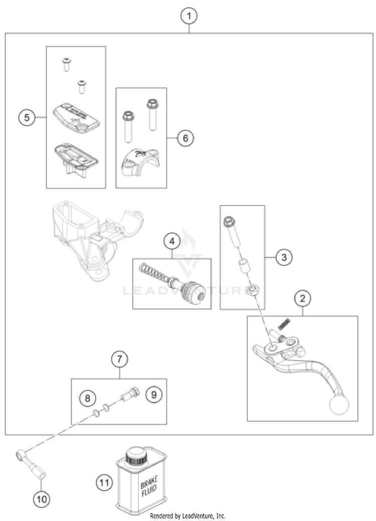 Rear Brake Control Schematic