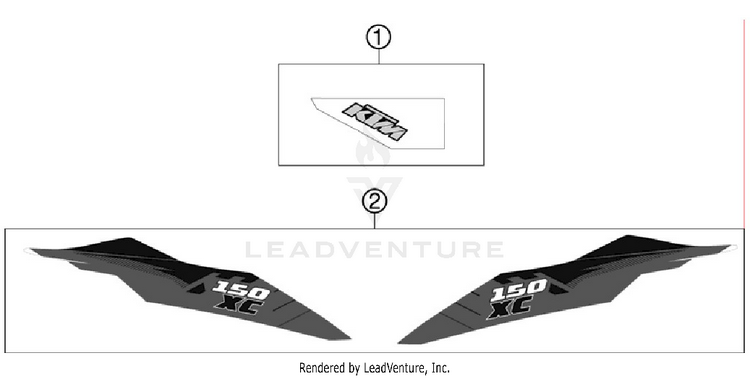 Decal 150 XC Chassis - 2012 Schematic