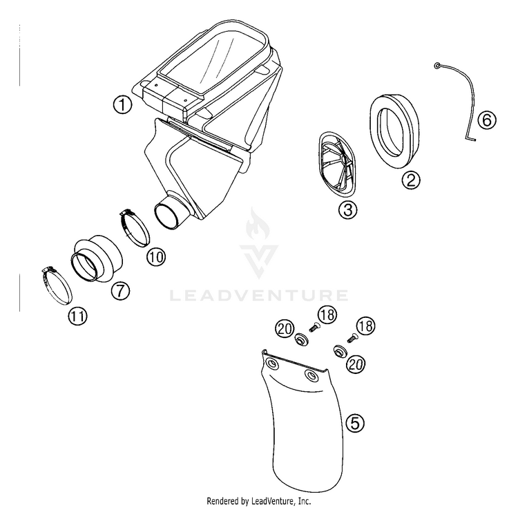 Air Filter Box Schematic