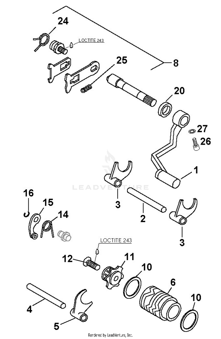 Shifting Mechanism 2 Schematic