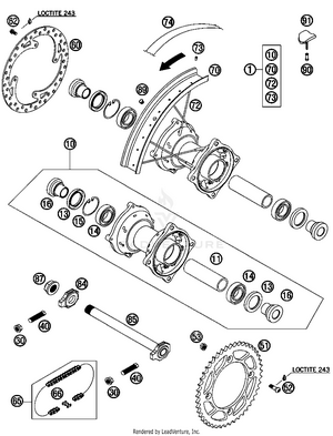 Rear Wheel Schematic