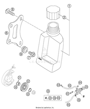 Fresh Oil Lubrication Schematic