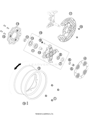 Front Wheel Schematic