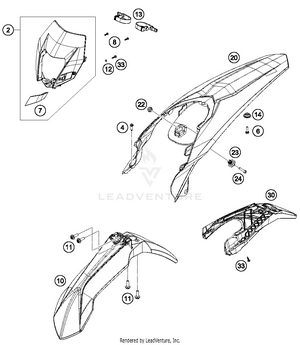 Mask, Fenders Schematic