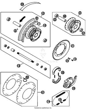 Rear Wheel Schematic