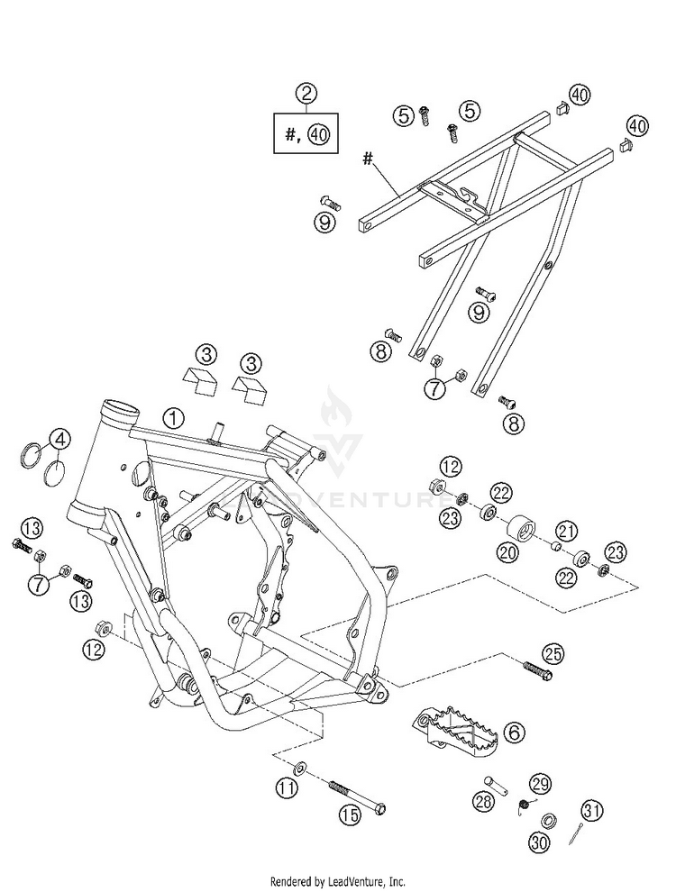 Frame, Sub Frame Schematic
