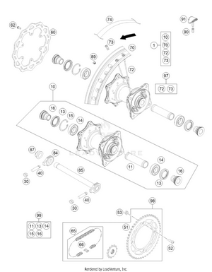 Rear Wheel Schematic