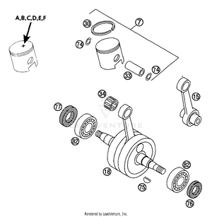Crankshaft, Piston Schematic