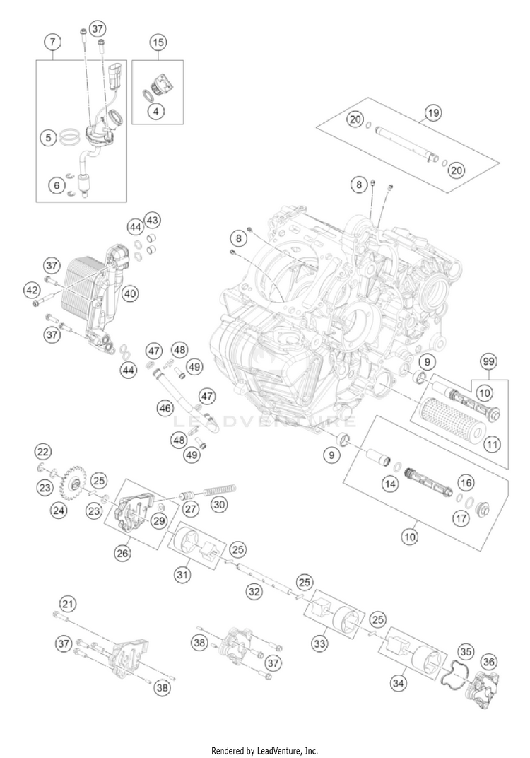 Lubricating System Schematic