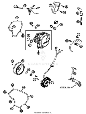 Igination System Schematic