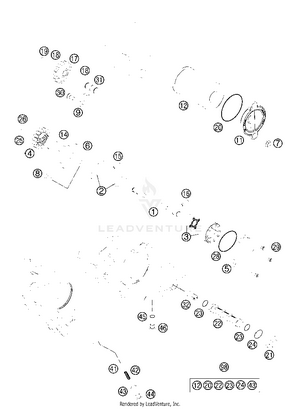 Lubricating System Schematic