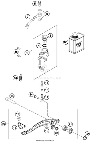 Rear Brake Control Schematic