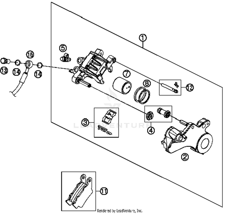 Lighting System 690 DUKE ORANGE Chassis - 2016 Schematic