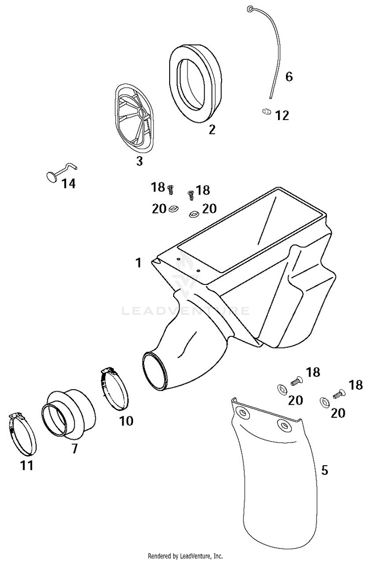 Air Filter Box Schematic