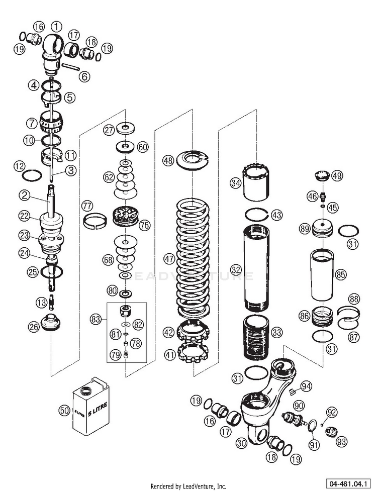 Monoshock Wp Disassembled Schematic