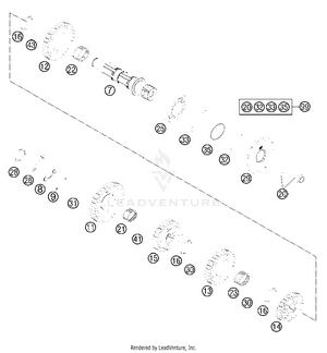 Transmission Ii - Counter Shaft Schematic