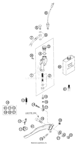 Rear Brake Control Schematic