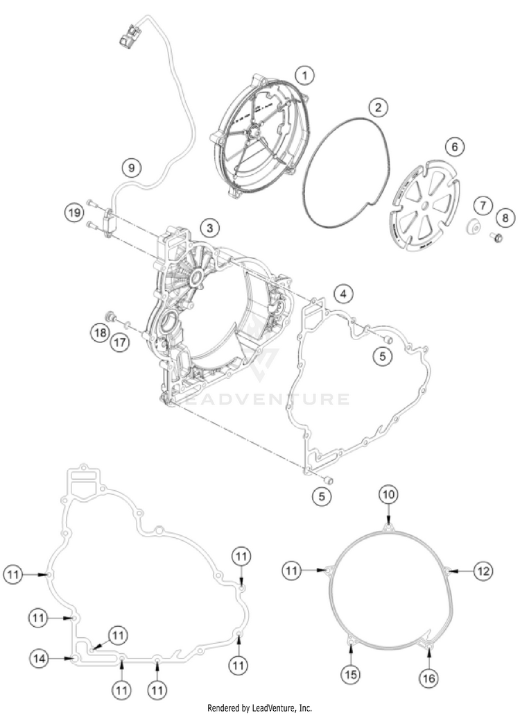 Clutch Cover Schematic