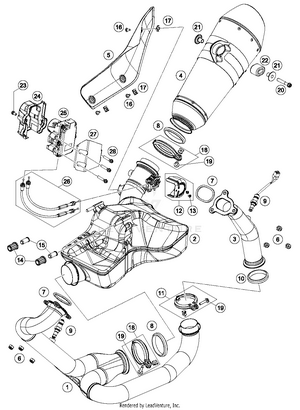 Exhaust System Schematic