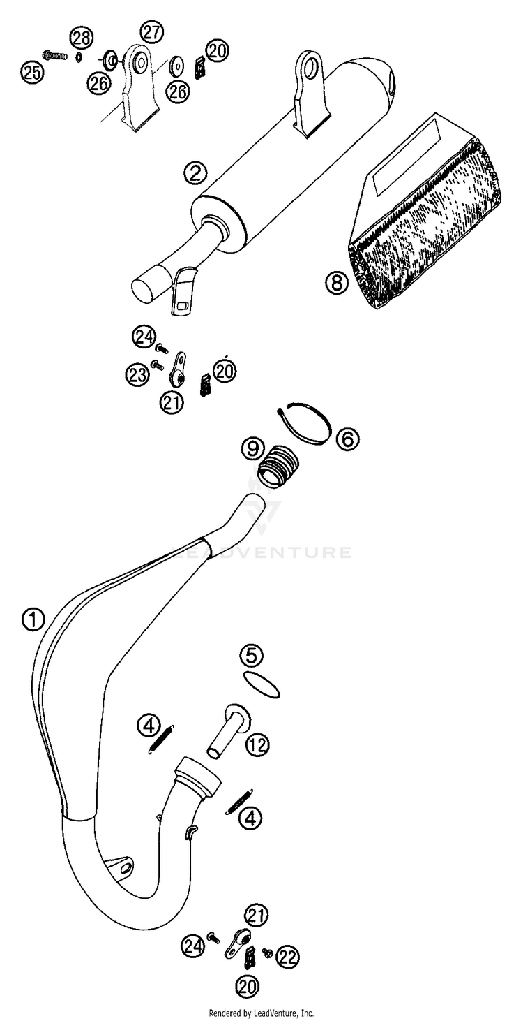 Exhaust System Schematic