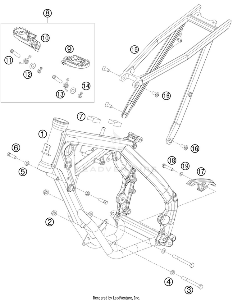 Frame 65 SX Chassis - 2011 Schematic