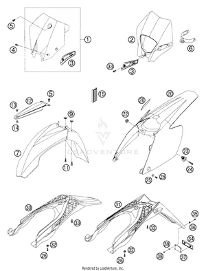 Mask, Fenders Schematic