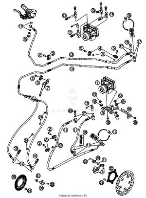 Anti-skid System Abs Schematic