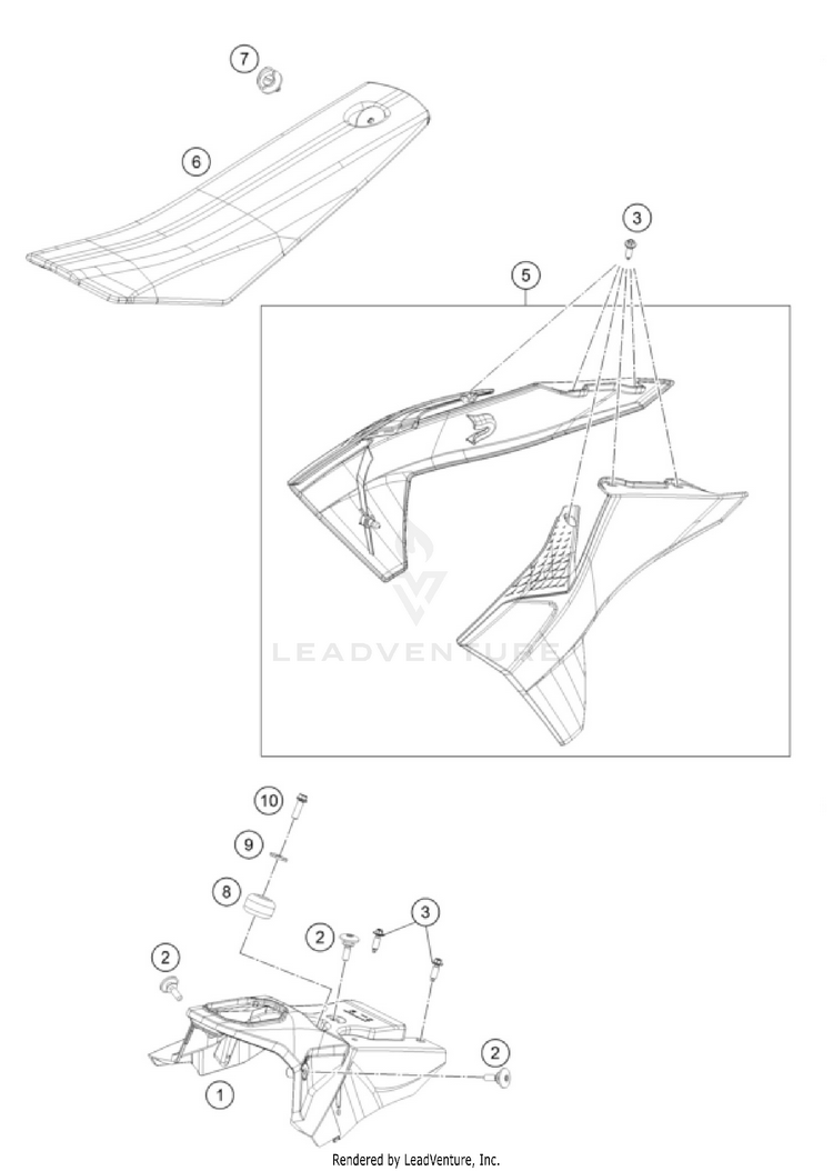 Tank, Seat Schematic