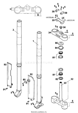 Front Fork Wp Usd 43 Schematic