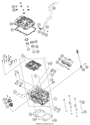 Cylinder Head Schematic