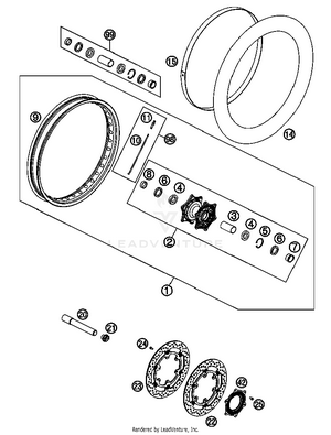Front Wheel Schematic