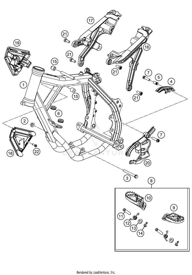 Frame SX-E 5 CHASSIS - 2020 Schematic