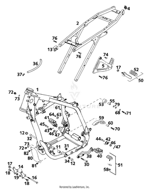 Frame, Sub Frame Schematic
