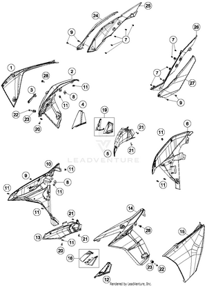 Side Trim Schematic