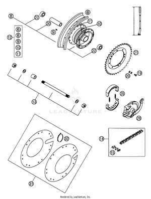 Rear Wheel Schematic