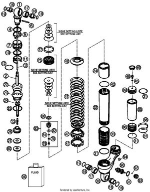 Monoshock Disassembled Schematic