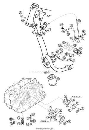 Lubricating System Schematic