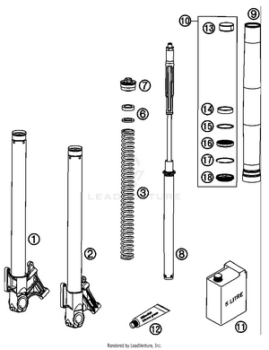 Fork Legs Schematic