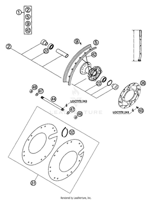 Front Wheel Schematic