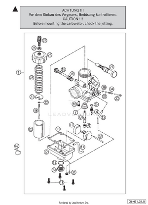 Carburaeor Mikuni Vm24 Schematic