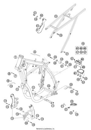 Frame, Sub Frame Schematic