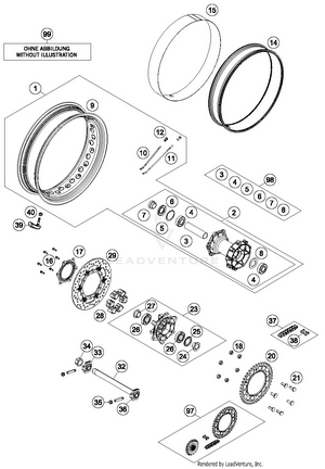 Rear Wheel Schematic