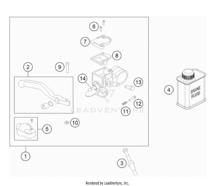 Front Brake Control Schematic