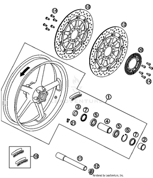 Front Wheel Schematic